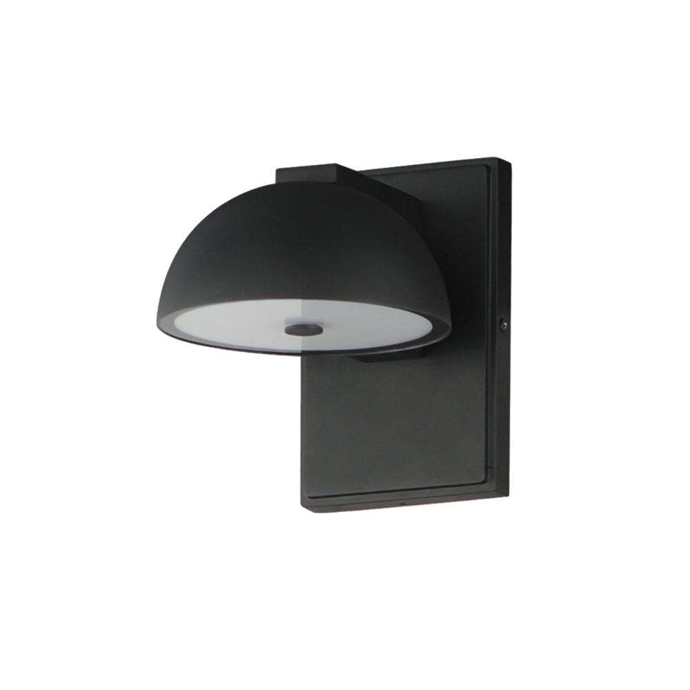 ET2 E30242-BK Cauldron 6" LED Outdoor Wall Sconce in Black
