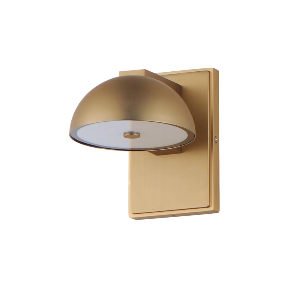 ET2 E30243-GLD Cauldron 6" LED Outdoor Wall Sconce in Gold