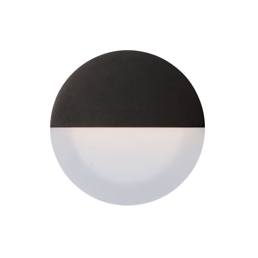 ET2 Lighting E41280-BK Alumilux: Glow LED Outdoor Wall Sconce in Black