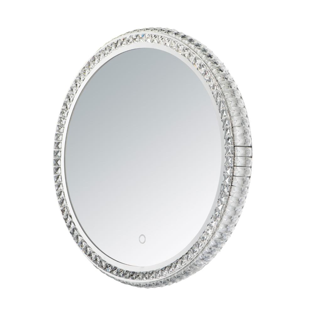 ET2 E42002-20 LED Crystal Round Mirror