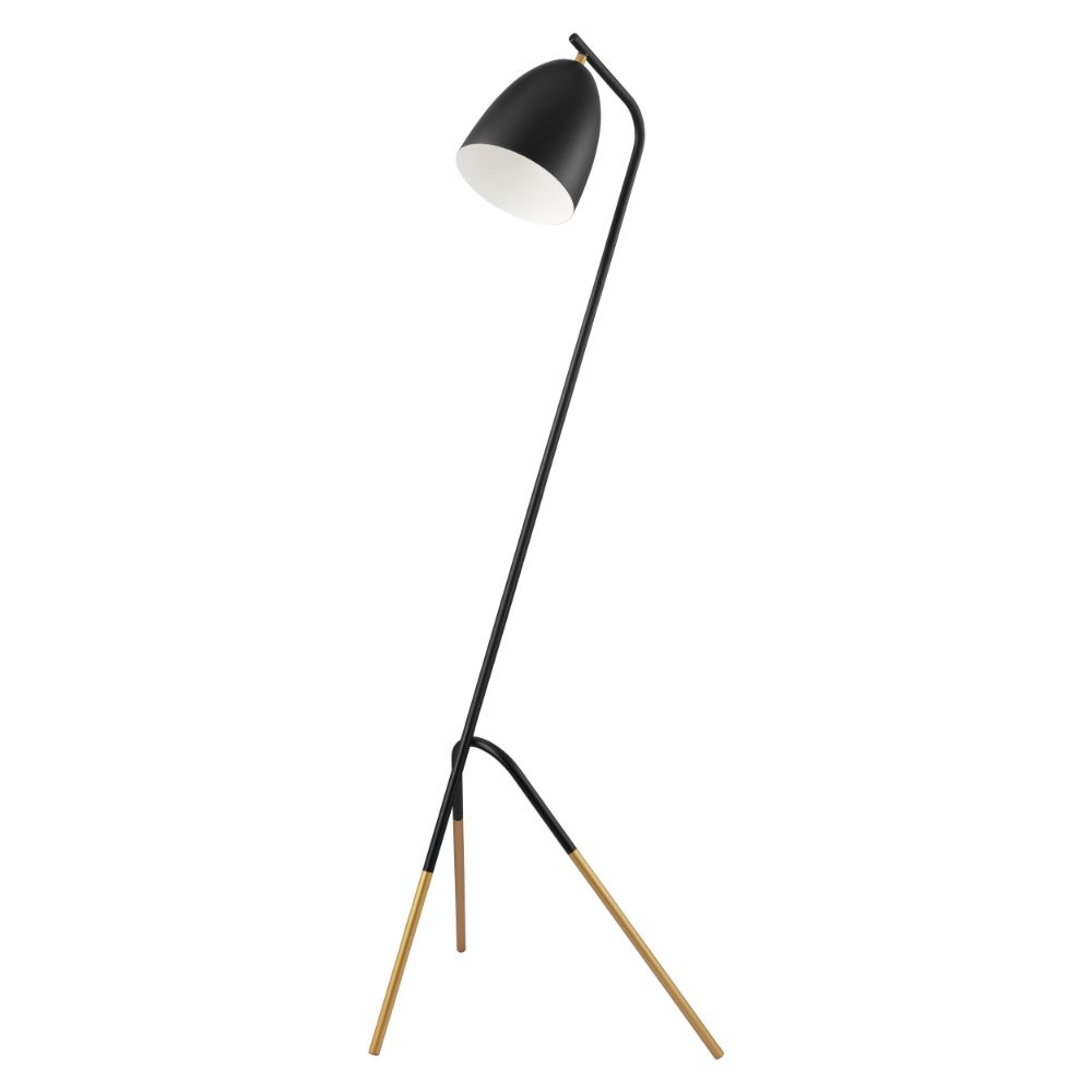Eglo 204261A Westlinton - Floor Lamp Black And Gold Finish 60w