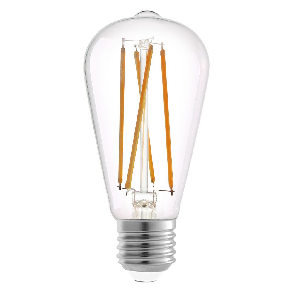 Eglo 204615A 4.5w Clear Led St19-e26/medium (standard) Base Bulb 500 Lumens, 3000k