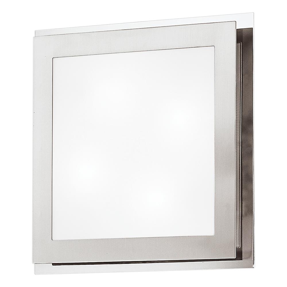 Eglo 82218A  Wall/Ceiling Light in Matte Nickel & Chrome