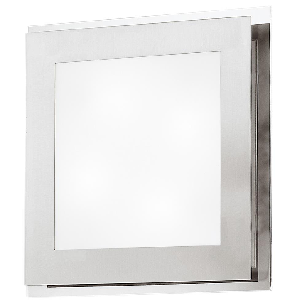Eglo 82219A  Wall/Ceiling Light in Matte Nickel & Chrome