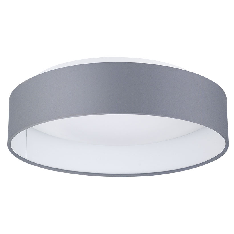 Eglo 93395A LED Ceiling Light in Charcoal Gray
