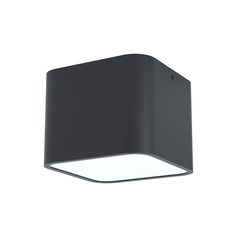 Eglo 99283A Grimasola - Ceiling Light Black, 1x60w