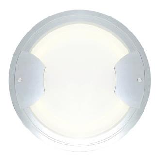 Eglo 90668A Chrome 1 Light Flush Mount Ceiling Fixture from the Aniko Collection - (Bulb Ballast Included)