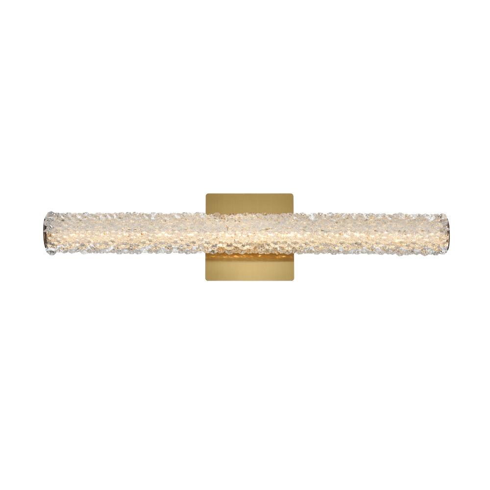 Elegant Lighting 3800W24SG Bowen 24 inch Adjustable LED Wall Sconce in Satin Gold