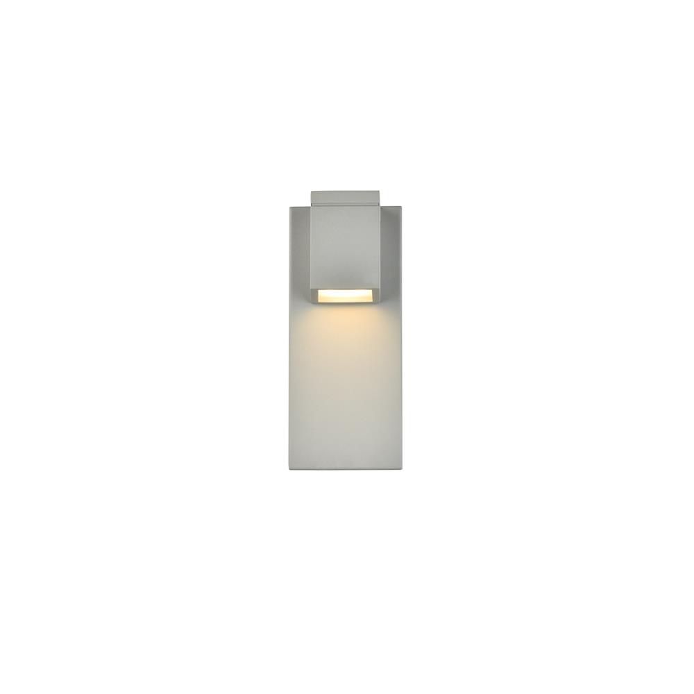 Living District by Elegant Lighting LDOD4007S Raine Integrated LED wall sconce in silver