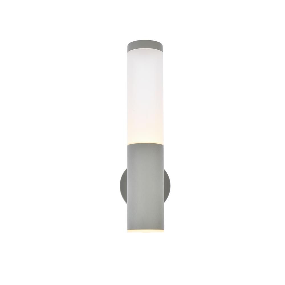 Living District by Elegant Lighting LDOD4020S Raine Integrated LED wall sconce  in silver