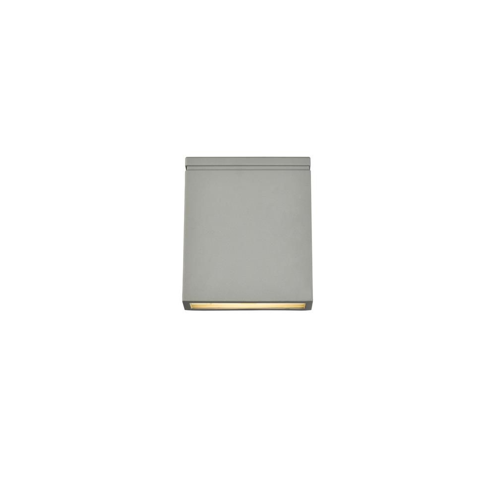Living District by Elegant Lighting LDOD4023S Raine Integrated LED wall sconce  in silver