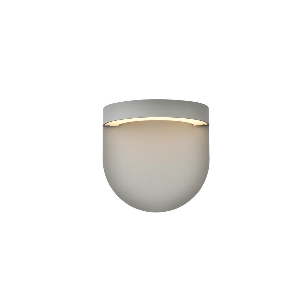 Living District by Elegant Lighting LDOD4031S Raine Integrated LED wall sconce  in silver