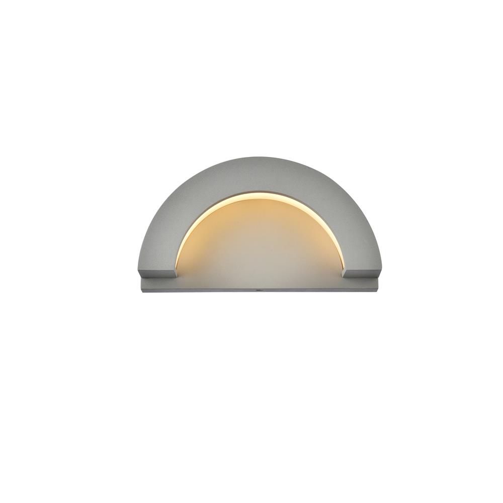 Living District by Elegant Lighting LDOD4032S Raine Integrated LED wall sconce  in silver