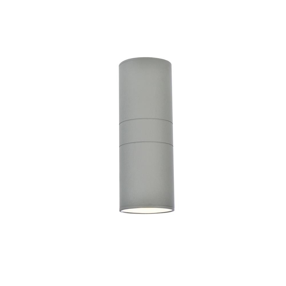 Living District by Elegant Lighting LDOD4040S Raine Outdoor Wall in silver