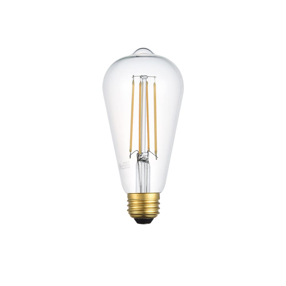 Elitco Lighting ST18LED102-6PK Nostalgic LED 3000K filament 3.5 watts 180 lumens ST18 light bulb