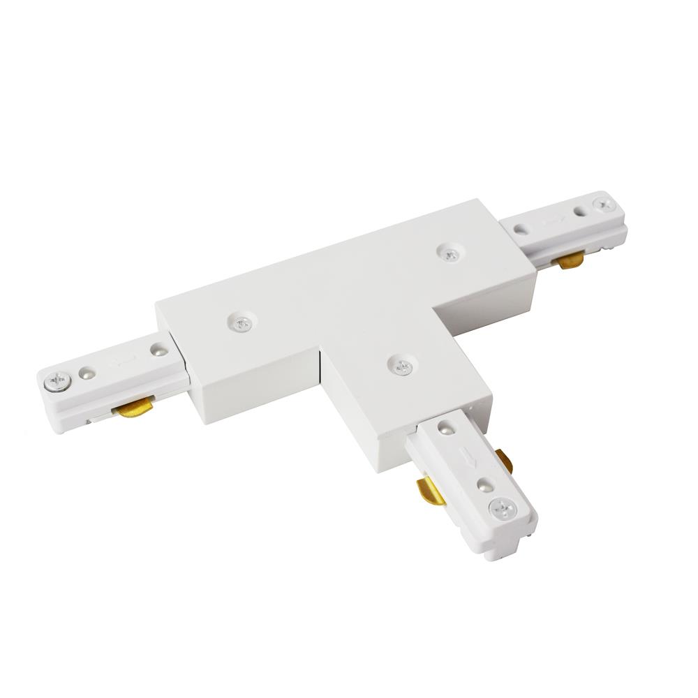 Elitco Lighting TKATC-MW T-connector For Track Section, Matte White