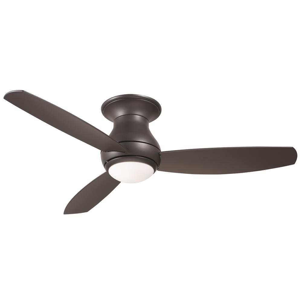 Emerson CF152LGRT 52" Curva Sky LED Outdoor Ceiling Fan with All-weather Graphite blade finish