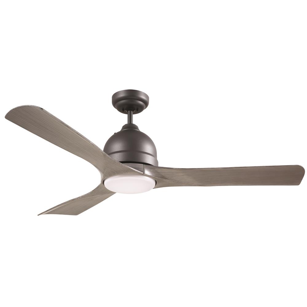 Emerson CF590GRT Volta Ceiling Fan in Graphite with All-Weather Driftwood Blades