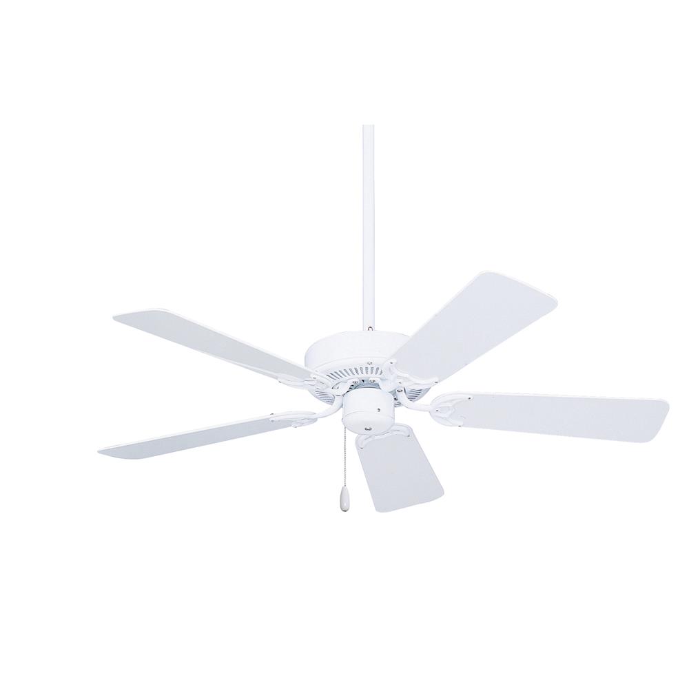 Emerson CF742PFWW 42" Summer Night Ceiling Fan in Appliance White with All-Weather Appliance White Blades