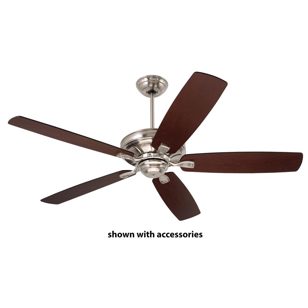 Emerson CF788BS Carrera Grande Eco Transitional Ceiling fan in Brushed Steel