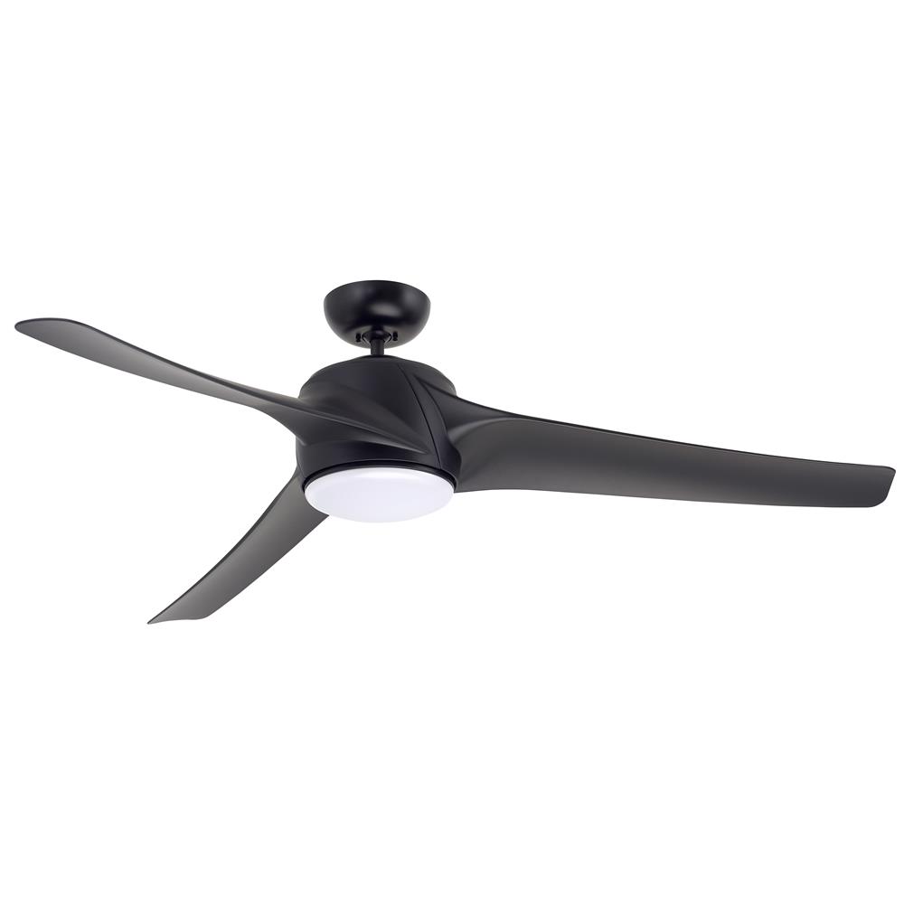 Emerson CF860BQ Luray Eco Contemporary  Ceiling fan in Barbeque Black with Barbeque Black blade finish