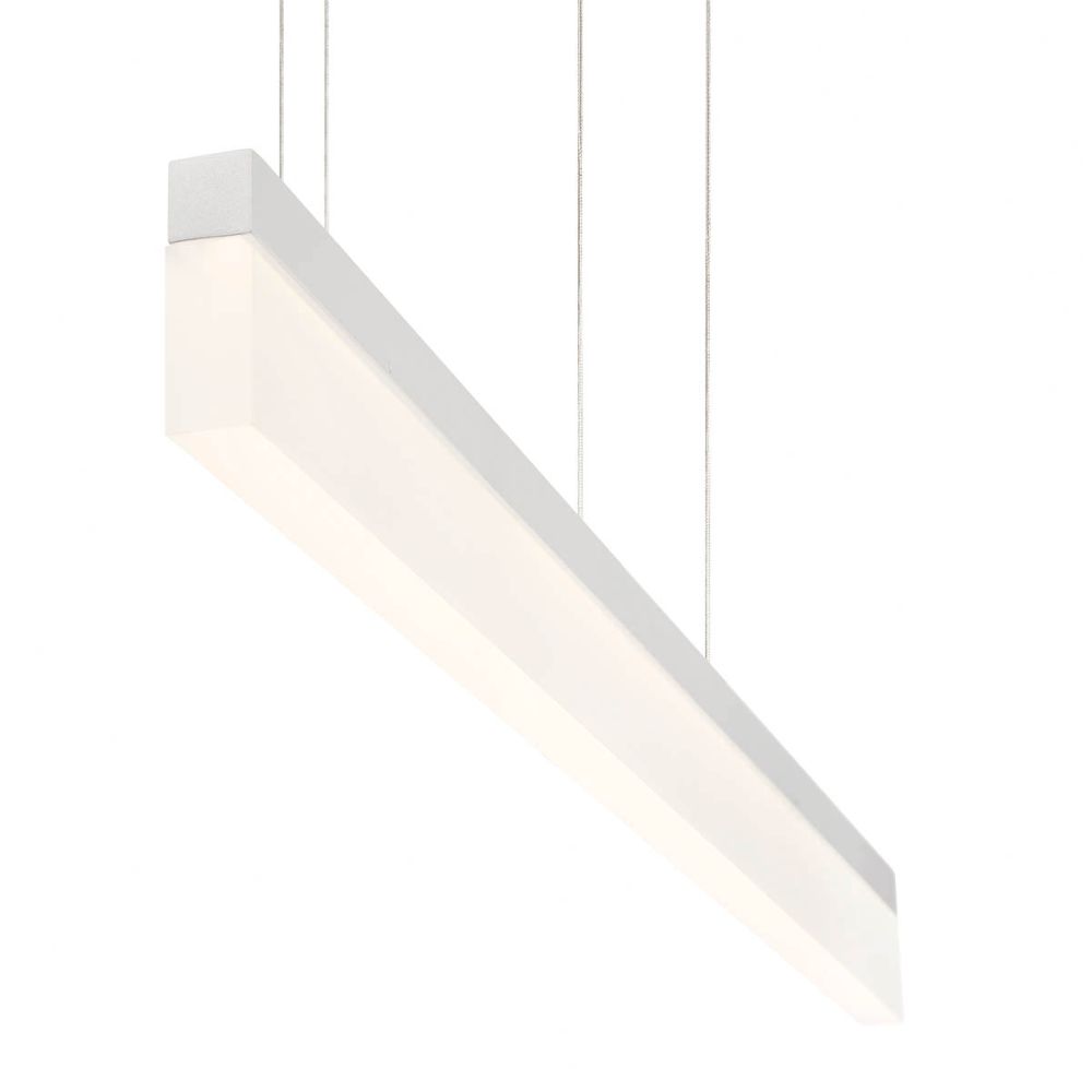 Eurofase 31467-023 Tunnel Small Linear LED Pendant In White