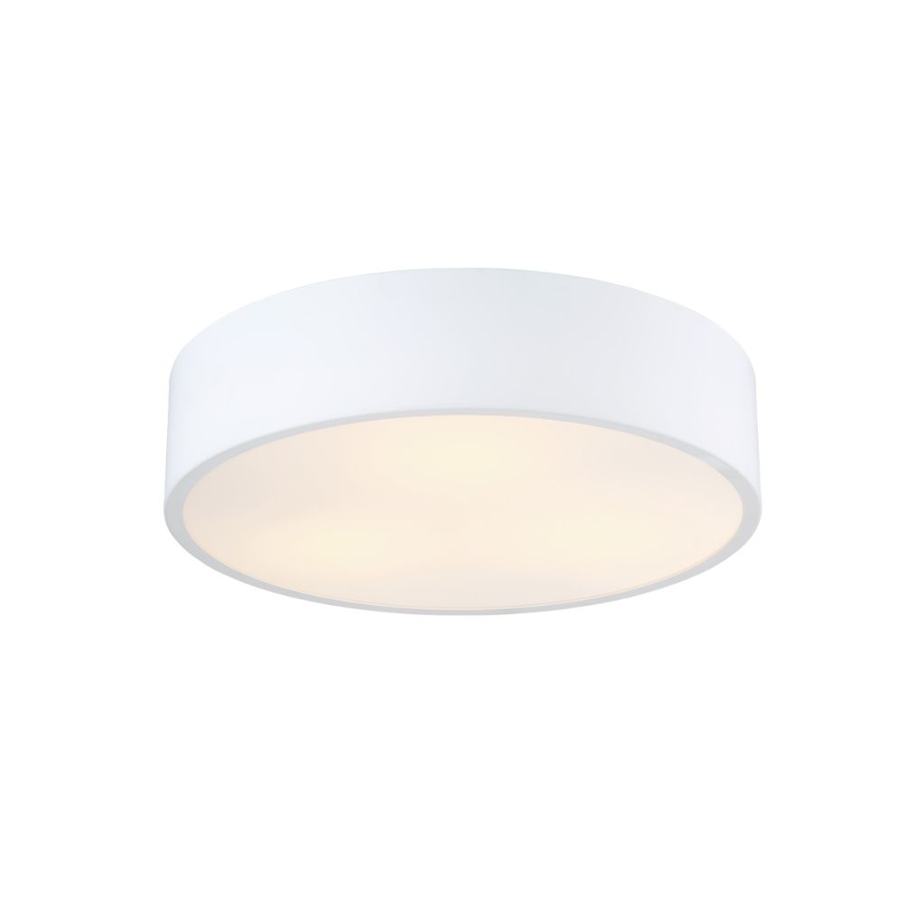 Eurofase 32694-017 Napoleon 1-Light  LED Flushmount In White