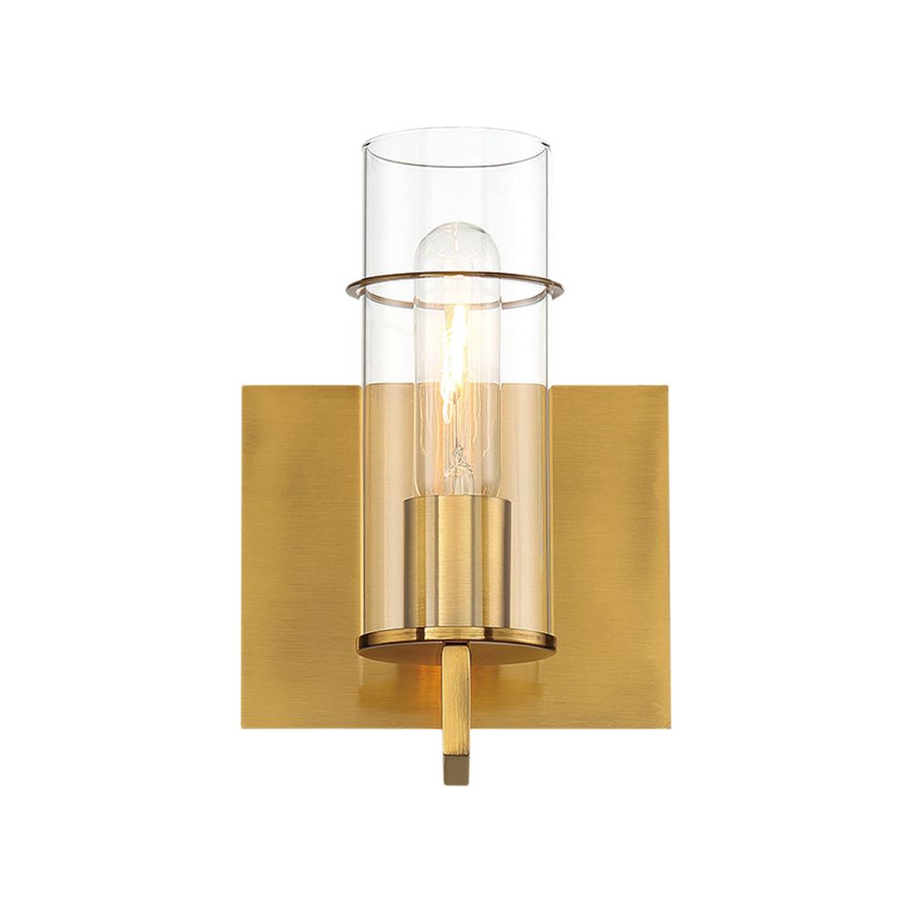 Eurofase 34133-043 Pista 1-Light  Wall Sconce In Gold