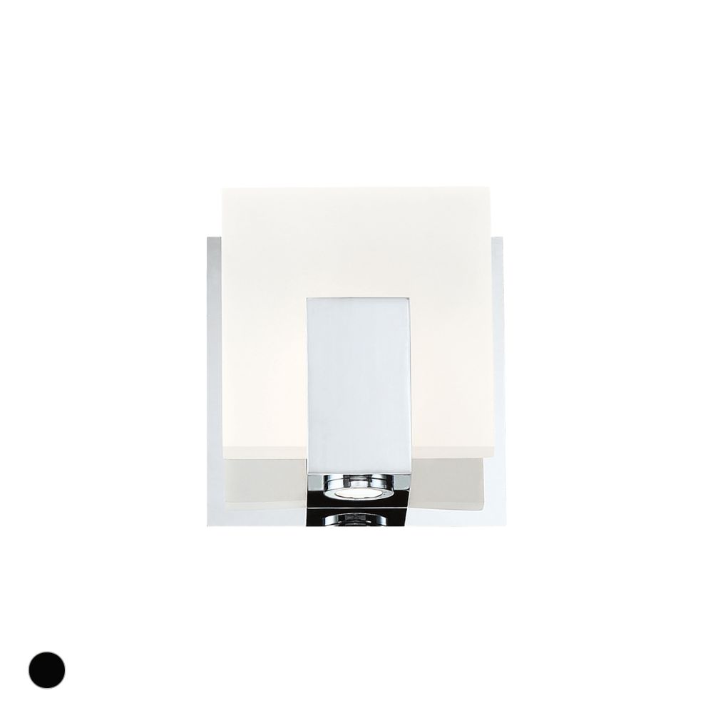 Eurofase 34142-011 Canmore 1-Light  LED Wall Sconce In Chrome