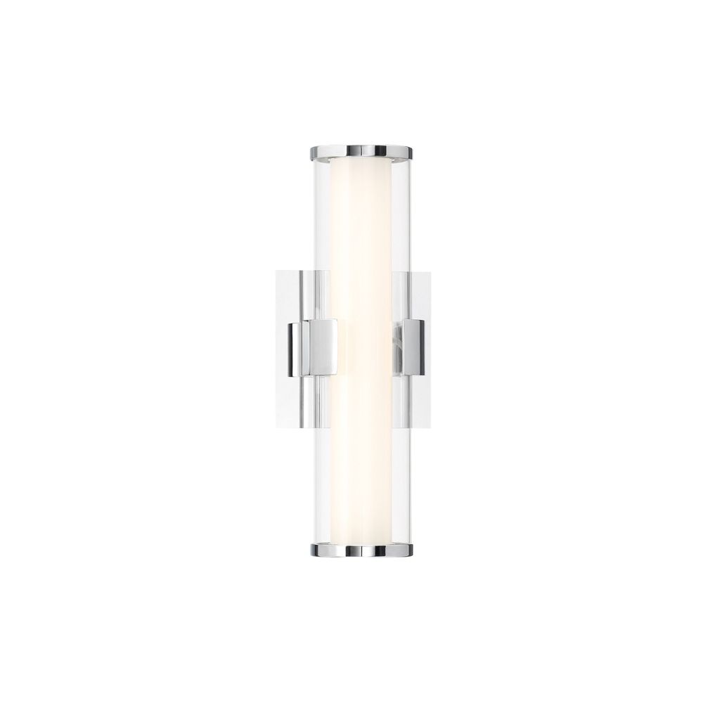 Eurofase 34146-019 Nozza Small LED Wall Sconce In Chrome