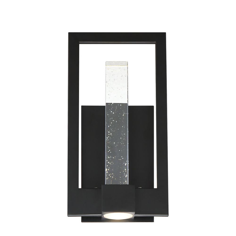 Eurofase 35946-014 Hanson Outdoor Small LED Wall Sconce In Black