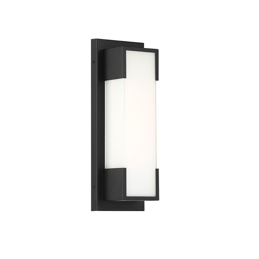 Eurofase 37073-015 Thornhill Small Outdoor LED Wall Sconce In Black