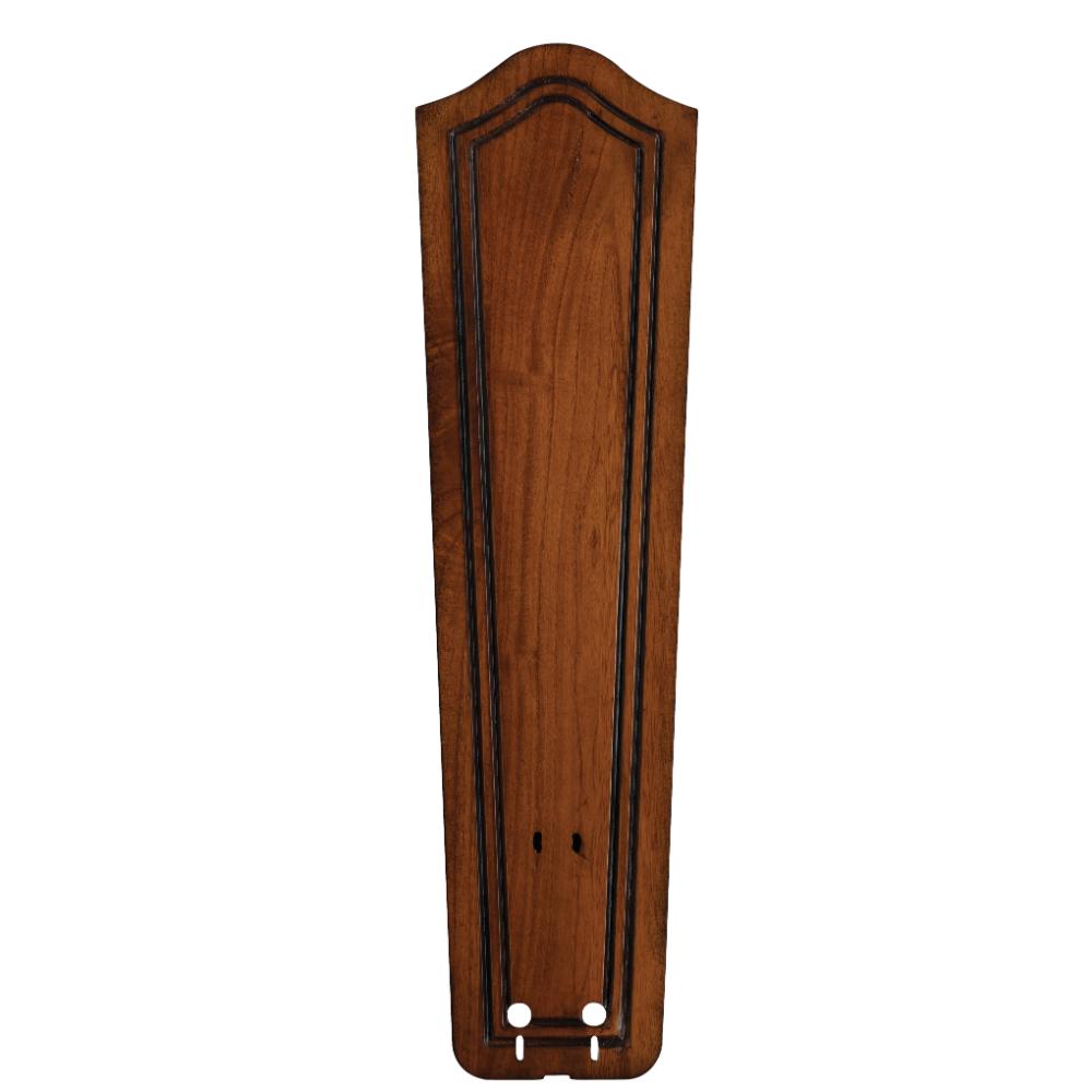 Fanimation B5131RC 22" Carved Bulge Frame Wood Blade Set , Rich Cognac -