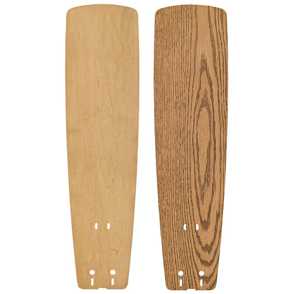 Fanimation B5133MOMP 22" Standard Wood Blade: Med Oak/Maple - Set Of 5