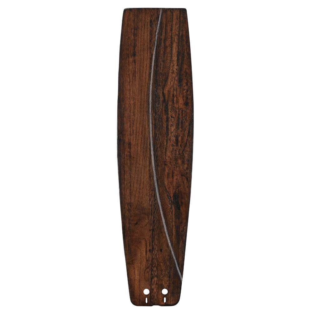 Fanimation B6130WA 26" Soft Rounded Carved Wood Blade: Walnut - Set Of 5