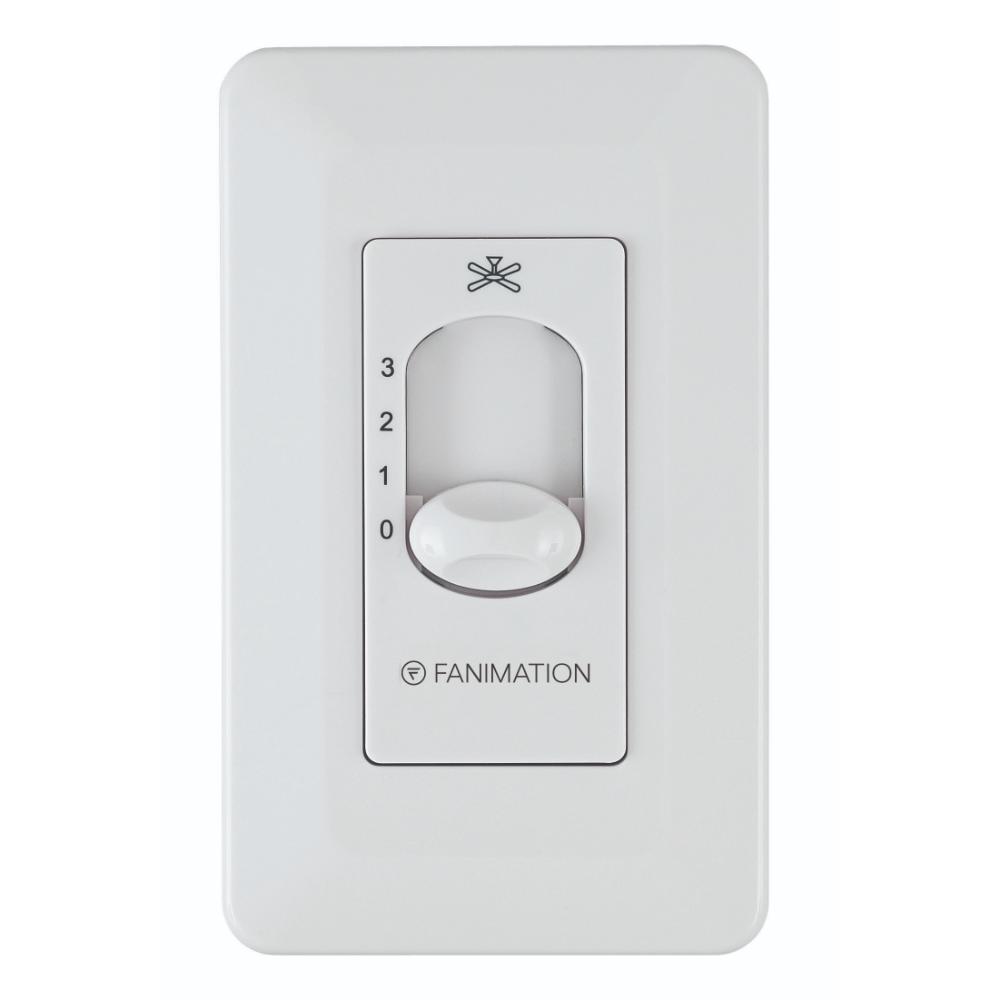 Fanimation CW7WH Wall Control 5-Fan (3-Speed/Non-Reverse): White