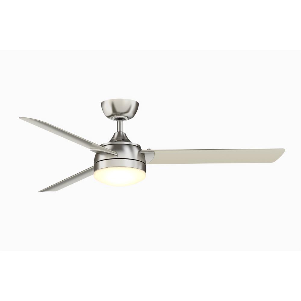 Fanimation FP6728BBN Xeno Damp- 56 inch - Brushed Nickel with Brushed Nickel Blades and LED