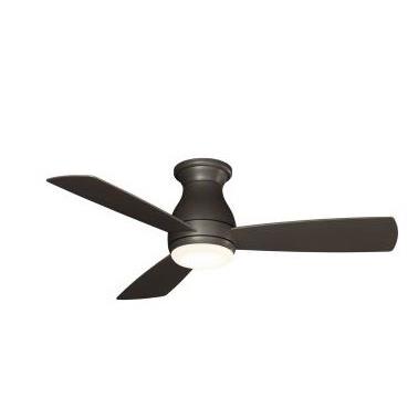 Fanimation Hugh - 44 inch - GRW with GR Blades and LED - 220V Indoor/Outdoor Fan
