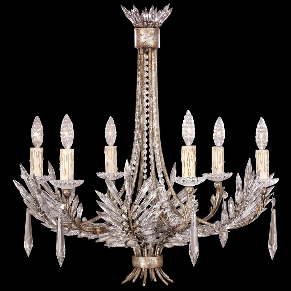 Fine Art Lamps 302740ST Winter Palace 26" Round Chandelier in Silver