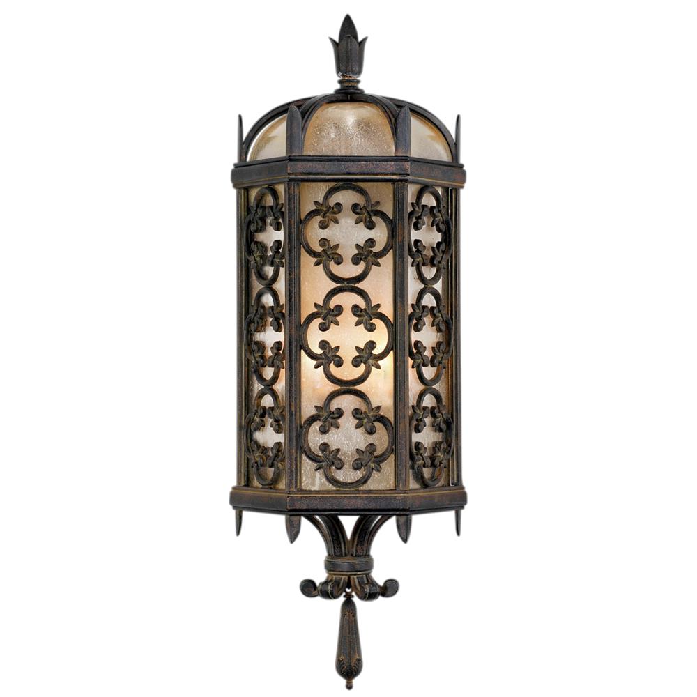 Fine Art Lamps 329681ST Costa del Sol 24" Outdoor Sconce in Wrought Iron