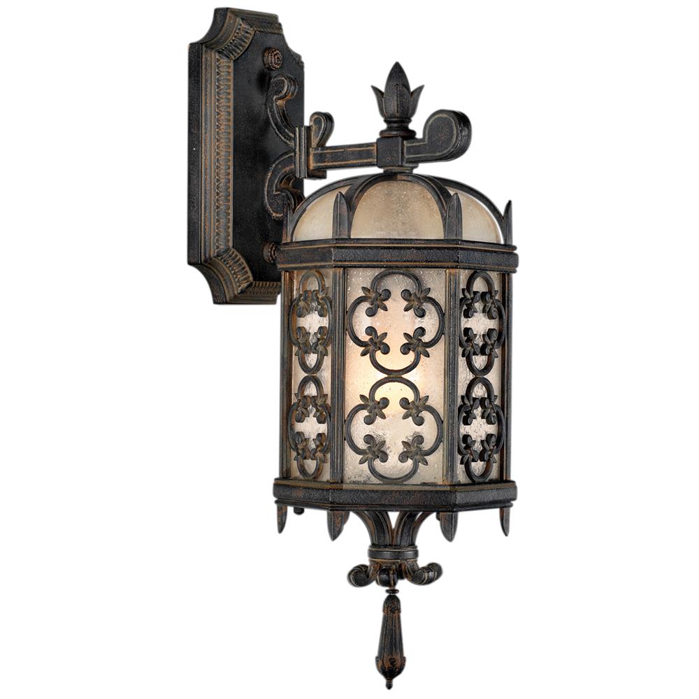 Fine Art Lamps 338581ST Costa del Sol 20" Outdoor Wall Mount in Wrought Iron