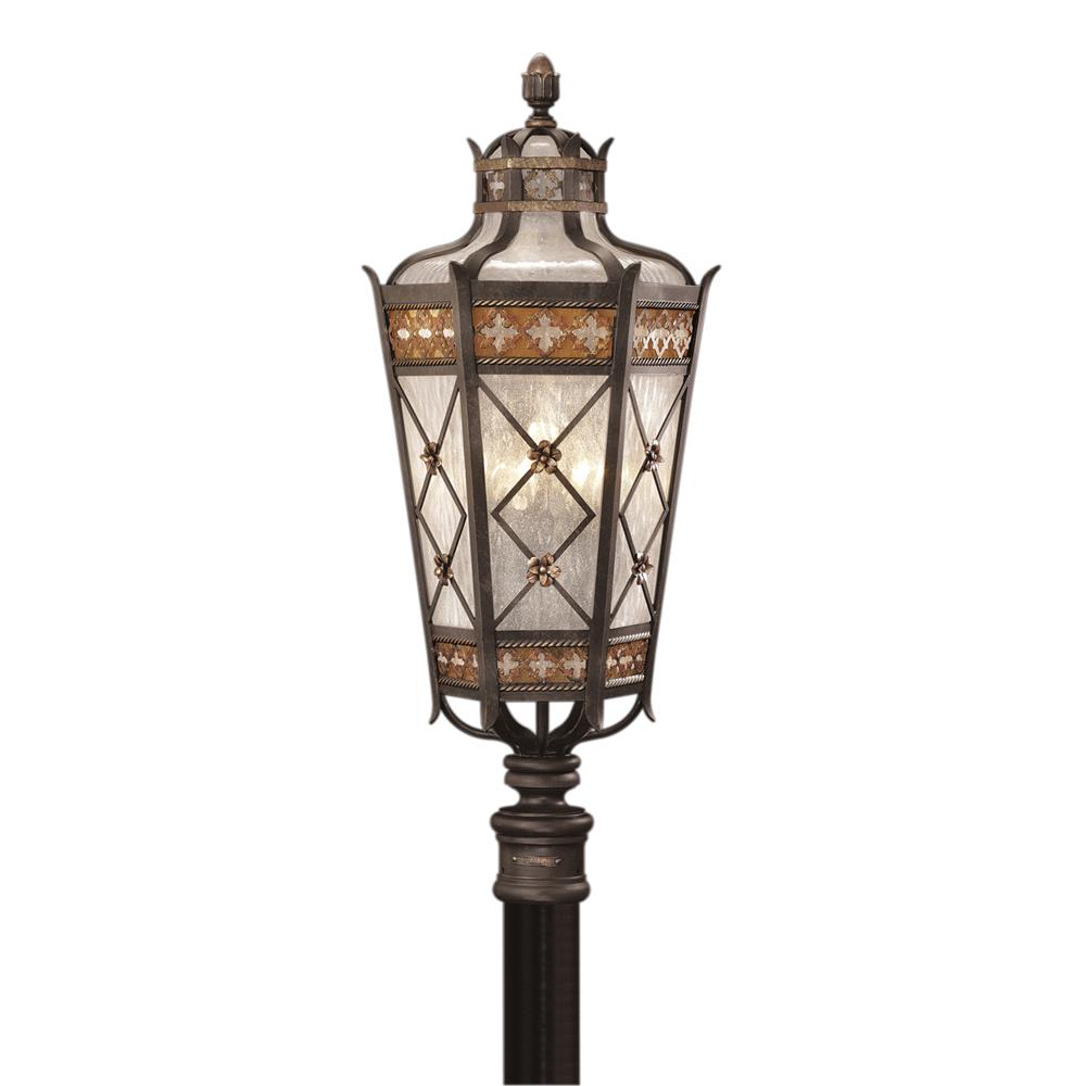 Fine Art Lamps 541680ST Chateau Outdoor 32" Outdoor Post Mount in Bronze