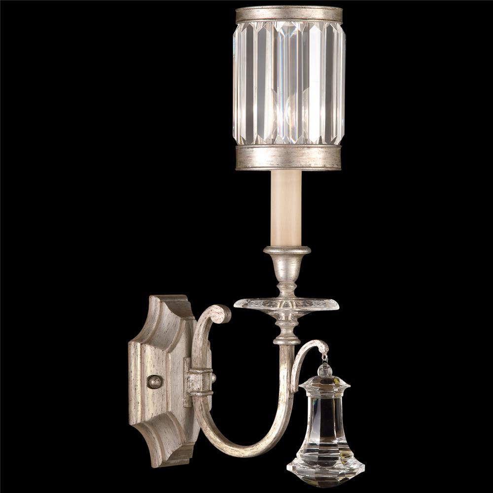 Fine Art Lamps 582850-2ST Eaton Place 19" Sconce in Silver