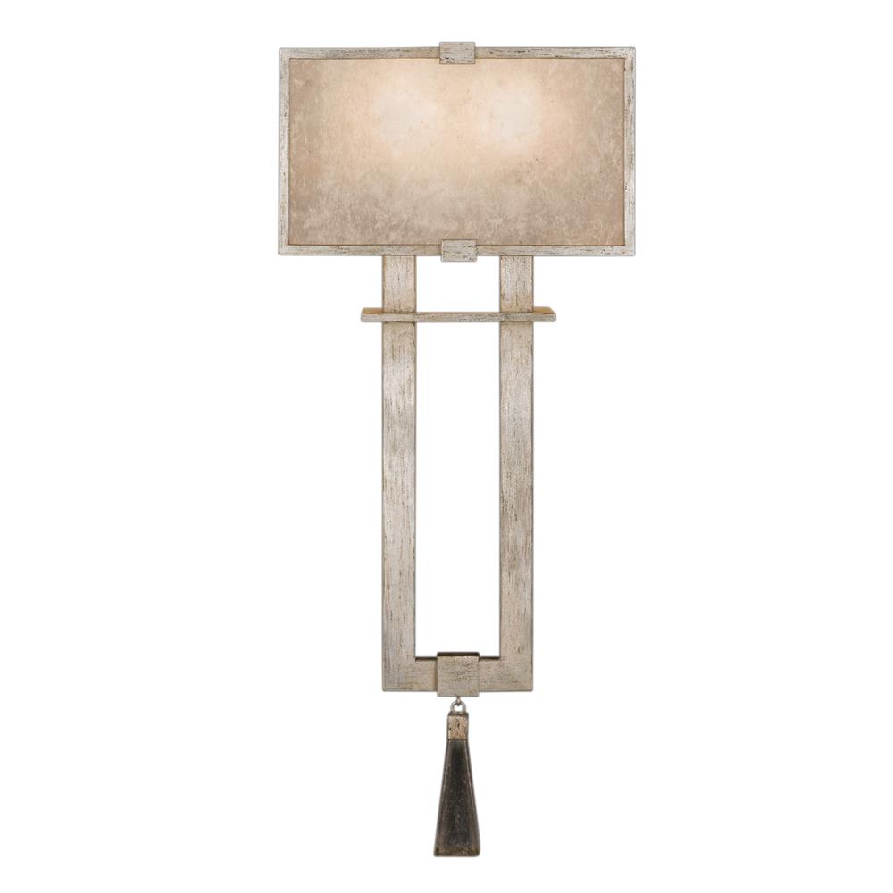 Fine Art Lamps 600550-2ST Singapore Moderne 24" Sconce in Silver