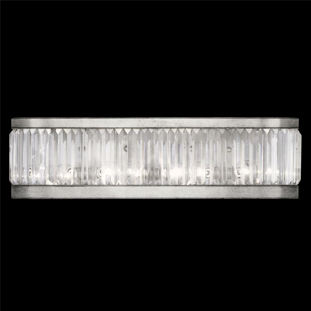 Fine Art Lamps 706550ST Crystal Enchantment 7" Sconce in Silver