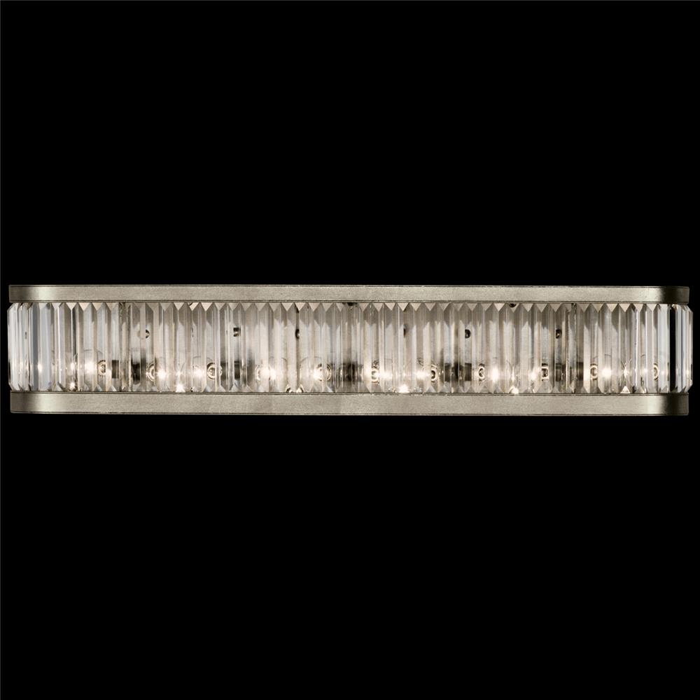 Fine Art Lamps 706650ST Crystal Enchantment 7" Sconce in Silver