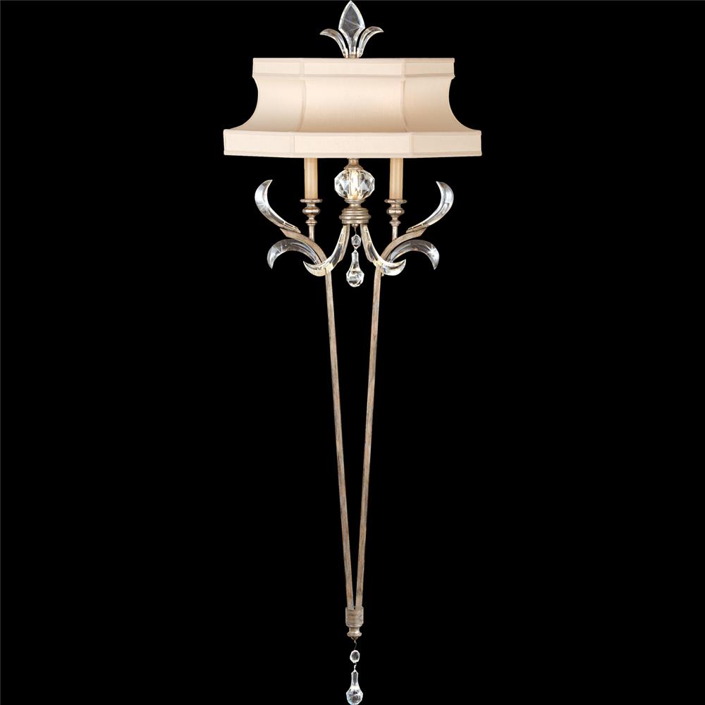 Fine Art Lamps 706950ST Beveled Arcs 66" Sconce in Silver