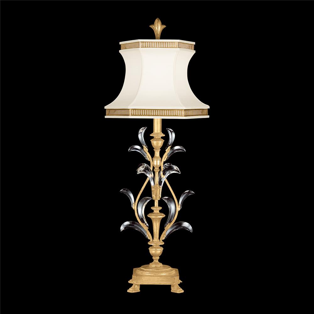 Fine Art Lamps 737810-SF3 Beveled Arcs 41" Table Lamp in Gold Leaf