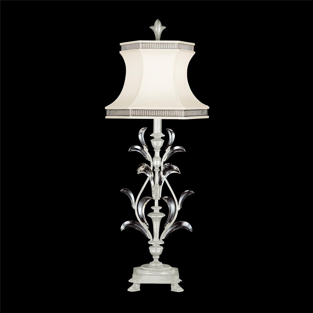 Fine Art Lamps 737810-SF4 Beveled Arcs 41" Table Lamp in Silver Leaf