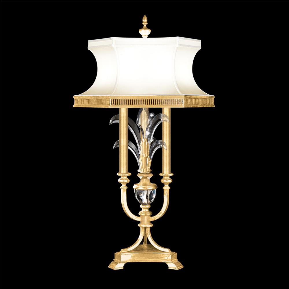 Fine Art Lamps 738210-SF3 Beveled Arcs 37" Table Lamp in Gold Leaf